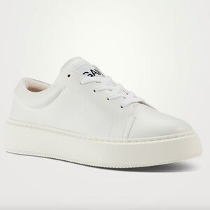Ganni Sporty Low-Top White Sneakers Size 7